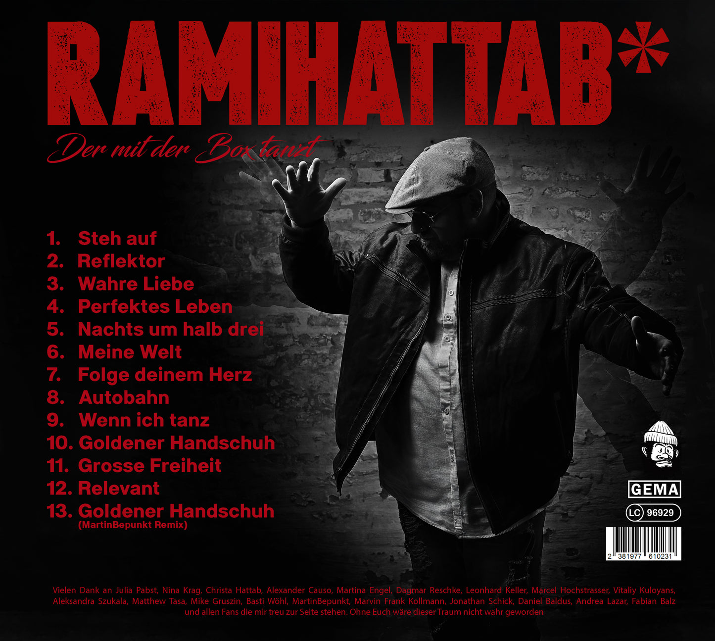 Album CD "Der mit der Box tanzt" von Rami Hattab