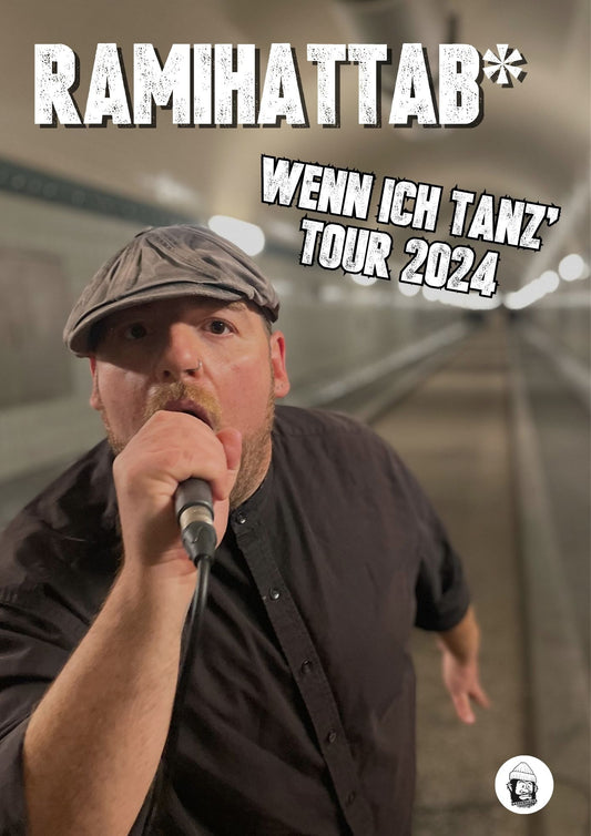Poster handsigniert "Wenn ich tanz' Tour 2024"